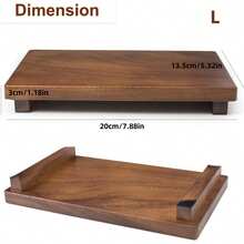 Display decorativ - Tavă din lemn pentru baie, Decor pentru blat de baie, Tavă din lemn pentru săpun de vase pentru blaturi de bucătărie, Săpunieră din lemn, Suport pentru săpun din lemn, Tavă pentru alimente, Suport modern pentru dozator de săpun în stil rustic.