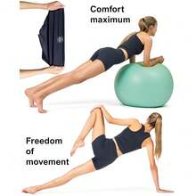 Non-Slip High Waist Briefs With Silicone Lines, Seamless Black Underwear, Polyamide, Cotton Gusset, Breathable - 黑色 - 查看 5