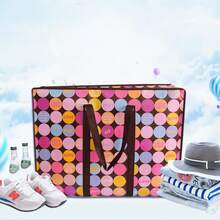 带拉链和提手的大型移动包 - 防水 - 耐用储物袋，节省空间，可折叠放平，可替代移动箱 - 彩色 - 查看 2