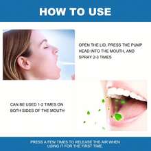 Hydrating Mouth Spray-Moistens And Relieves Symptoms Of Dry Mouth-With A Hint Of Mint-Keep Freshens Breath And Great Tasting-Suitable For Dry Mouth & Bad Breath - 白色 - 查看 8