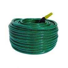 Mangueira De Jardim Trançada Reforçada Completa 50 30 25 20 15 10 7 5 Metros - Verde - Visão 2