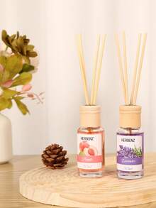 1 Stück exquisiter Rattan Diffuser, verbreitet einen beruhigenden Duft in Ihrem Zuhause, geeignet für Raumparfüm, Raumduft, luxuriöse Wohndekoration für Schlafzimmer, Aromatherapie, langanhaltender Duft