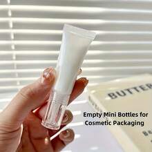 Upgraded Water Drop Squeeze Bottle, Travel Lotion Container, Suitable For Shampoo, Lotion And Cream, 10ml/0.34oz, 15ml/0.51oz, Refillable Squeeze Bottle, Beauty And Personal Care Accessories - Multicolor - View 8