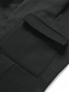 男士保暖内衬修身工装裤，带口袋，舒适合身，适合日常穿着、工作、旅行、跑步、休闲、办公、健身和户外活动。 - 黑色 - 查看 6