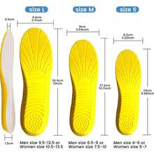 Memory Foam Insoles, Shock Absorbing, Breathable, Thick, Odor-Resistant Shoe Inserts, Relieve Foot Fatigue, Unisex, Suitable For Daily Wear, Great Practical Gift For Friends And Family, Essential For Autumn/Winter