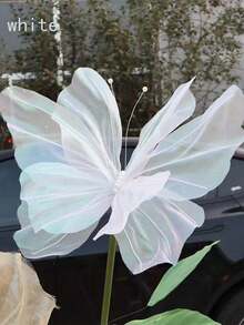 1/3/5pcs 3D Butterfly Wedding Decor, Indoor Photography, Display Cabinet, Wall Decor, Iridescent Butterfly Wedding Decoration - 彩色 - 查看 4