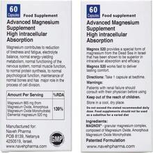 MAGNOX Lady Magnesium Supplement | Menopause And PMS Support Supplement For Women | Magnesium Complex With Vitamins B6, B1, B12, D, Zinc | High-Absorption Dead Sea Organic | 60 Capsules - Flavor NameA - 查看 2