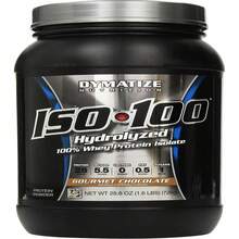 Dymatize ISO100 Hydrolyzed, 100% Whey Protein Isolate, Gourmet Chocolate, 3 Lb (137 Kg) - Flavor NameA - 查看 1