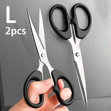 1 件大号家用/办公室/学校剪刀，手工纸艺剪刀，精密切割工具，返校必备品，感恩节、圣诞节、生日万圣节装饰创意礼物，返校，学校用品 - 彩色 - 查看 10