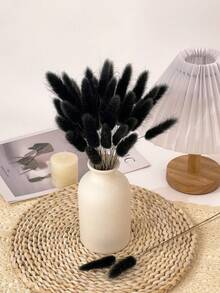 60/120/240 pièces Arrangements de fleurs artificielles avec herbe de pampa séchée naturelle et fleurs de pissenlit, convient pour la décoration de la maison, du mariage, du bureau et du café. Idéal comme cadeau pour la Saint-Valentin et la Fête des Mères.