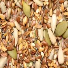 Yupik Organic Super 6 Seeds Mix, 22 Lb (352 Oz), GMO-Free, Kosher, Vegan, Rich In Fiber, Nutritious Raw Snack &Amp; Topping, With Brown &Amp; Golden Flax Seeds, Sunflower, Sesame, Chia &Amp; Pumpkin Seeds - Flavor NameA - 查看 3