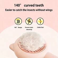 1 Cat Comb, Dog Brush, Cat Hair Removal Comb, Cleaning And Grooming Comb