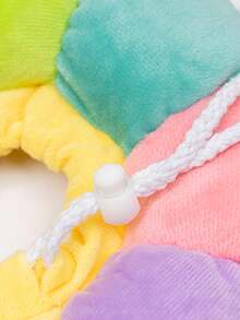 1PC Cute Flower Shaped Soft Circle Adjustable Pet Recovery Collar - Breathable Anti-Licking Dog Cone Collar With Buckle For Dogs Or Cat After Surgery (Petals Color Random)