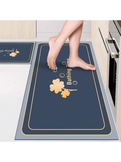 MADE IN TURKEY Pearl Digital Non Slip Printed Turkish Vloerkleed AL4011 Zachte Touch, Washable Tapijt Felt Backing PC's Moderne ative Vloer Mat, Living Room, Bedroom, Kitchen, Hallway Or Entryway Available In Sizes (50x80 40x60, 50x100 50x60, 50x120 40x80, 50x160 60x100 Cm). Quick Drying, Highly Absorbent, Soft, Com Tafel Both Indoor Outdoor