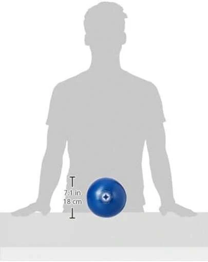 STOTT PILATES Merrithew - Mini Bola de Estabilidad, tamaño Grande (Naranja)