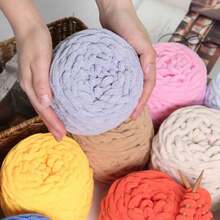 1pc 100g/1pc Chunky Knitting Yarn Set, Single Ply Soft & Skin-Friendly Autumn/Winter Yarn, Suitable For DIY Knitting Scarves, Bags, Slippers, Dolls, Blankets, Cushions - Multicolor - View 6