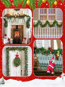 12/24/48pcs Vintage Velvet Christmas Bows For Tree Decoration, Rustic Crafts & Gifts, Classic Polyester Ribbon Bows For Christmas Valentine's Day Wedding Birthday Holiday Home & Wedding Decorations - Multicolor - View 7
