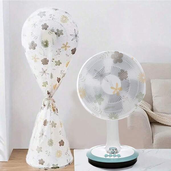1 Elektrischer Ventilator Staubschutzabdeckung, Elektrischer Ventilator Schutzabdeckung, Vertikaler Standventilator Universelle Staubdichte Abdeckung für den Haushalt