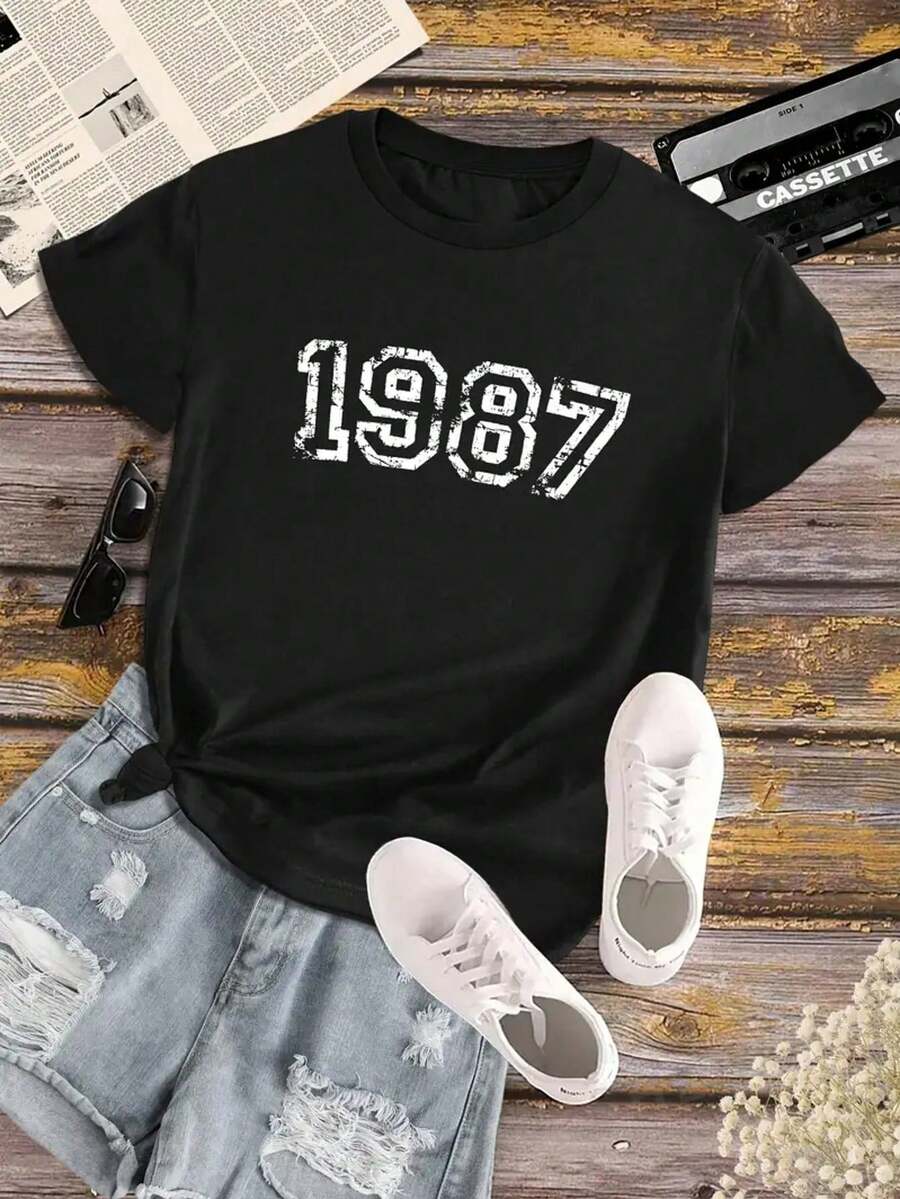 Women T-Shirts - Black - View 1