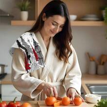 1pc/2pcs/100pcs Christmas Tree Printed Pattern Kitchen Towels And Dishcloths, Suitable For Interior Decoration In Restaurants, Kitchens, Bathrooms, Party Decoration, Holiday Gifts, And Can Be Given As Christmas Gifts