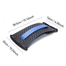 Lumbar Stretcher, Yoga Fitness Waist Stretching Massager, Home Lumbar Board Yoga Assist Device