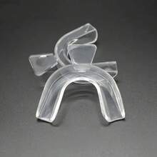 2pcs Transparent Teeth Whitening & Alignment Trays, Night Use Odorless Oral Care Accessories, Relieve Teeth Grinding - 白色 - 查看 5