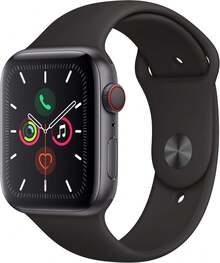 Apple Watch Series 5 (GPS & Cellular) 41/45mm Variety Colors (Refurbished-Acceptable Condition) - Màu xám không gian - Xem 3
