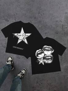 Men Racing Clothes - Black - View 1