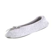 Isotoner Women's Terry Ballerina Slipper Clog - 希瑟.格雷 - 查看 1