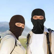 Passamontagna integrale per attività all'aperto - Copricapo invernale per sci e ciclismo, elastico e traspirante, passamontagna unisex con scaldacollo per uomini e donne, sport all'aperto e viaggi, copertura completa del viso