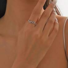 خاتم بيان الحب العربي المطلي بالذهب عيار 18 قيراط مرصع بالزركونيا، أنيق وعملي للنساء والأحباء، مناسب للاستخدام اليومي والحفلات والأعياد والمناسبات، هدية مجوهرات أنيقة