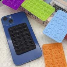Silicone Suction Cup Phone Case Adhesive Installation, 24 Hole Adhesive Phone Grip, With Higher Suction Power, Detachable Hands-Free Strong Grip Silicone Suction Cup Phone Case, Suitable For Selfies And Videos, Suitable For Influential People, Gifts For Women, Girls And Teenagers - 彩色 - 查看 13
