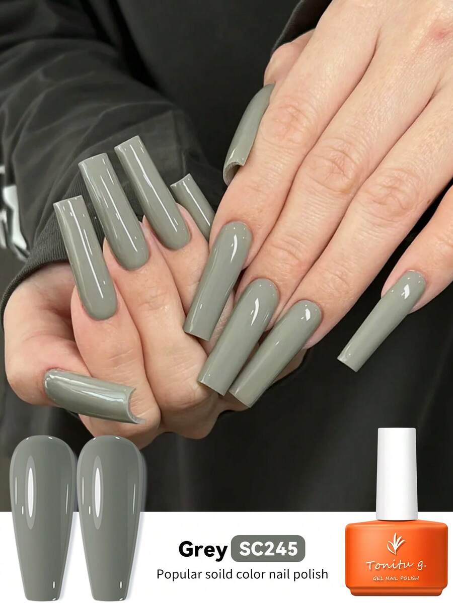 Tonitu g. Tonitu G 7ml Gel Nagellack - Pink Gelb Abweichbar, UV/LED Aushärtung, Halbpermanenter Gel Nagellack für Herbst und Winter Maniküre Zuhause Salon & Nagelkunst, Geschenk für Frauen - Verschiedenfarbig - Übersicht 1