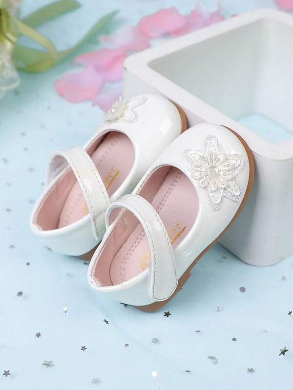 New Fashion Infant/Toddler Girls Shoes. Durable, Soft And Comfortable Baby Shoes. Premium Princess Shoes.