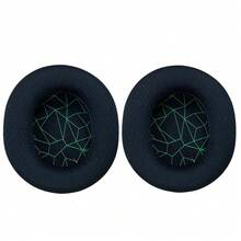 Replacement Ear Pads/Cushions For SteelSeries Arctis 1 3 5 7 9 Pro Raw Headphones - Black - View 11