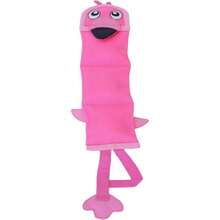 Outward Hound Fire Biterz Turtle Plush Firehose Material Interactive Dog Toy, Medium - MàuD - Xem 1