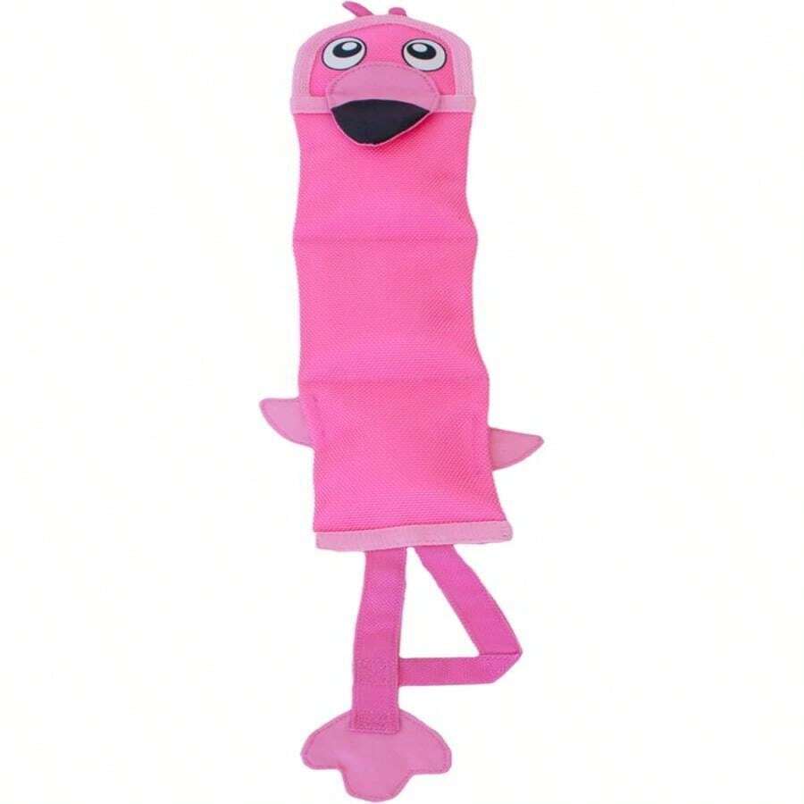 Outward Hound Fire Biterz Turtle Plush Firehose Material Interactive Dog Toy, Medium - MàuD - Xem 1