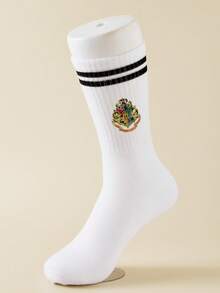 5/1 Paio di calzini equipaggio da uomo a tema Harry Potter. Con design divertenti e interessanti, sono calzini divertenti e bizzarri perfetti per Natale e Ognissanti. Adatti come regali per feste, sono anche ottimi da indossare per le coppie.