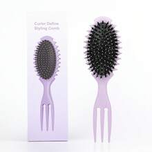 Lược tạo kiểu tóc xoăn 2025 dành cho tóc xoăn, tóc gợn sóng và tóc xoăn - Dụng cụ tạo kiểu chống xơ rối với thiết kế hình bạch tuộc gỡ rối để gom, định hình và tách các lọn tóc xoăn - Lược nhẹ không kéo cho trẻ em, thanh thiếu niên và bé gái - Bộ quà tặng khi đi du lịch, ở nhà, đi học - Nhiều màu - Xem 12