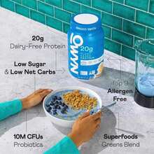OWYN Only What You Need Pro Elite Vegan 30g Plant-Based High Protein Powder, Zero Sugar (Vanilla, 29 Lbs) - Flavor NameE - 查看 3