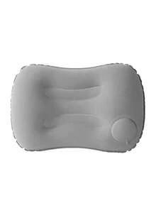 Almohada de siesta portátil para viajes, almohada de apoyo lumbar, almohada de cuello de rebote lento, accesorio para el descanso en la oficina, almohada cervical para viajes en avión, desmontable y lavable a máquina, con bolsa de almacenamiento, artículos esenciales de viaje para el apoyo cervical, accesorios de viaje, vacaciones, verano, regreso a la escuela
