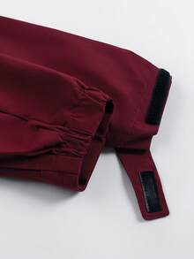 Chaqueta deportiva para mujer, cortavientos para exteriores, chaqueta, cortavientos casual - Rojo - Ver 11