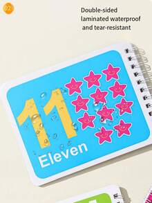 Montessori Arabic Alphabet & Number Flashcards, Early Childhood Educational Language And Math Learning Tools For Toddlers