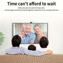 1080P HD Webcam With Built-In Microphone, Plug And Play, Privacy Cover, Stand, Suitable For Meetings, Game Streaming, Video Calls, Online Classes And Home Office, High-Definition Video, Easy Installation, Computer Camera, Laptop Camera - Black - View 9