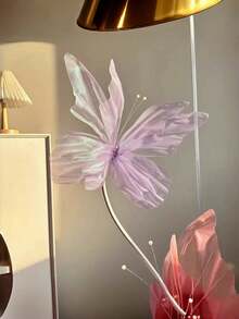 5 miếng bướm nhân tạo bằng lụa gạc trang trí đám cưới, bướm giả bằng lụa gạc khổng lồ trưng bày cửa sổ cửa hàng, trang trí sân vườn ngoài trời, trang trí tiệc theo chủ đề sinh nhật, trang trí nhà cửa, trang trí vòng hoa, trang trí hoa lớn, trung tâm, ngày của mẹ, trang trí ngày lễ, trang trí sự kiện, trang trí giáng sinh, - Nhiều màu - Xem 8