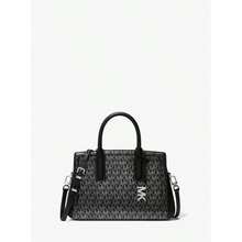 Michael Kors Laila  Metic Signature Logo Satchel |  | Women Crossbody - 黑色 - 查看 1