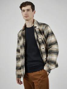 Ben Sherman Suéter Merino Cuello Redondo - Negro - Ver 4