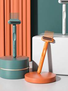 فرشاة تنظيف المشط، وكيل تنظيف المشط 2 في 1، وكيل تنظيف فرشاة الشعر، وسادة هوائية، فرشاة شعر، مزيل فرشاة شعر صغيرة، أدوات تنظيف فرشاة الشعر، مدمجة وقابلة للنقل، مناسبة للسفر، مناسبة لفرشاة مشط المرأة (لون عشوائي) قطعة واحدة/قطعتان