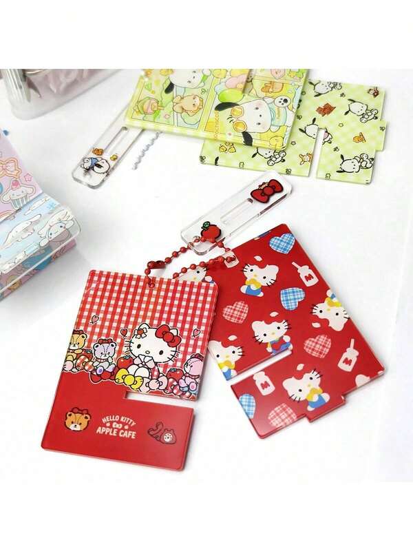 Sanrio 1 Stück Sanrio's Hello Kitty Cartoon Figur Cinnamoroll, My Melody, Kuromi, kreative multifunktionale Handyhalterung, Hängetasche, Büroarbeitsplatz Artefakt, Tischdekoration, Katzen Handyhalter