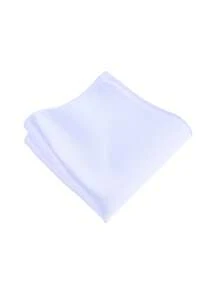 1pc Solid Color Pocket Square, Suit Handkerchief, Wedding Party Formal Accessories - Multicolor - View 15